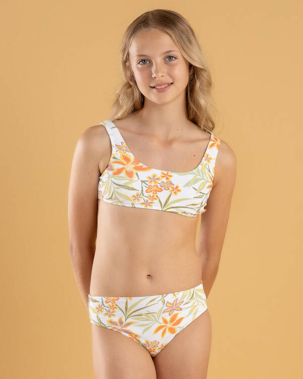 Floral Horizon Bralette Bikini Set