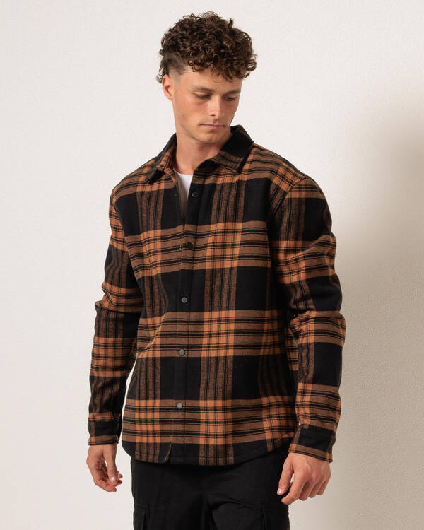Latch Long Sleeve Flannel Shirt