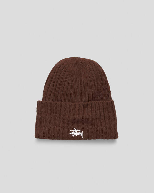 Graffiti Rib Knit Beanie
