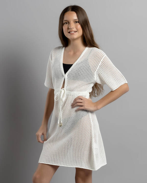 white christmas dresses Crochet Kit main image 1