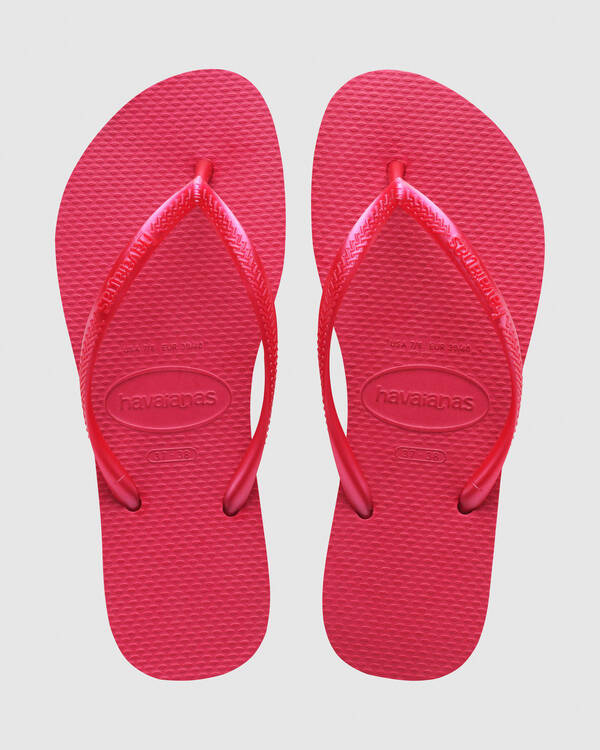 Slim Metallic Thongs