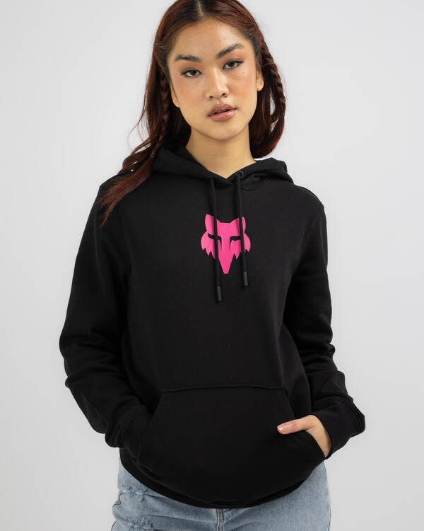 Fox Head Fleece Pullover Hoodie