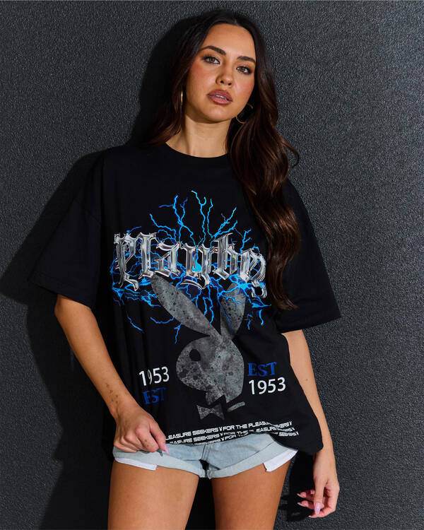 Gothic Bunny Oversized T-Shirt