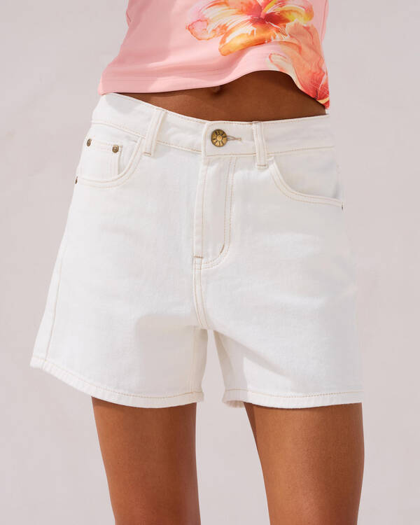 Byron Mid Denim Shorts
