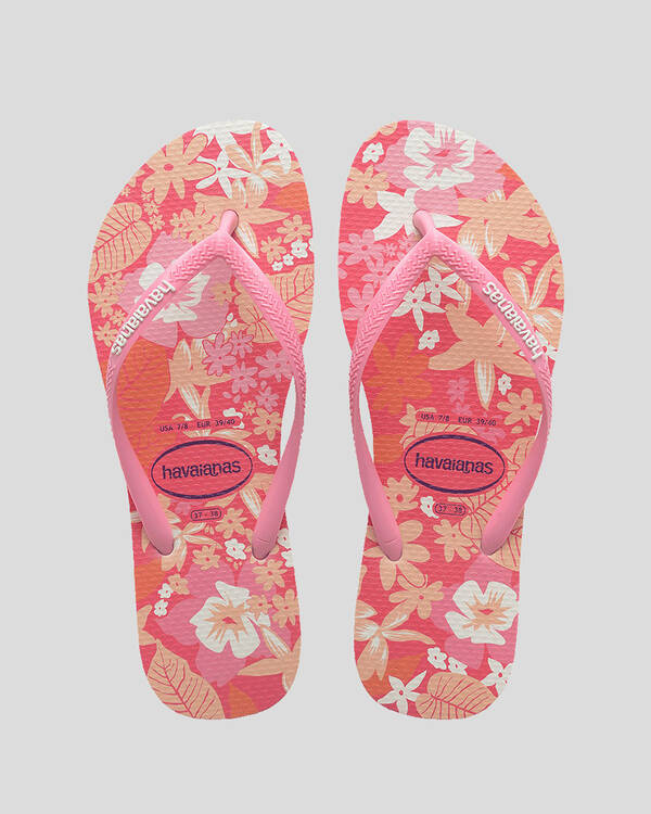 Kids' Slim Ditsy Bloom Thongs