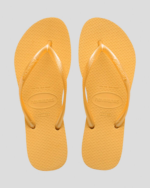 Slim Metallic Thongs