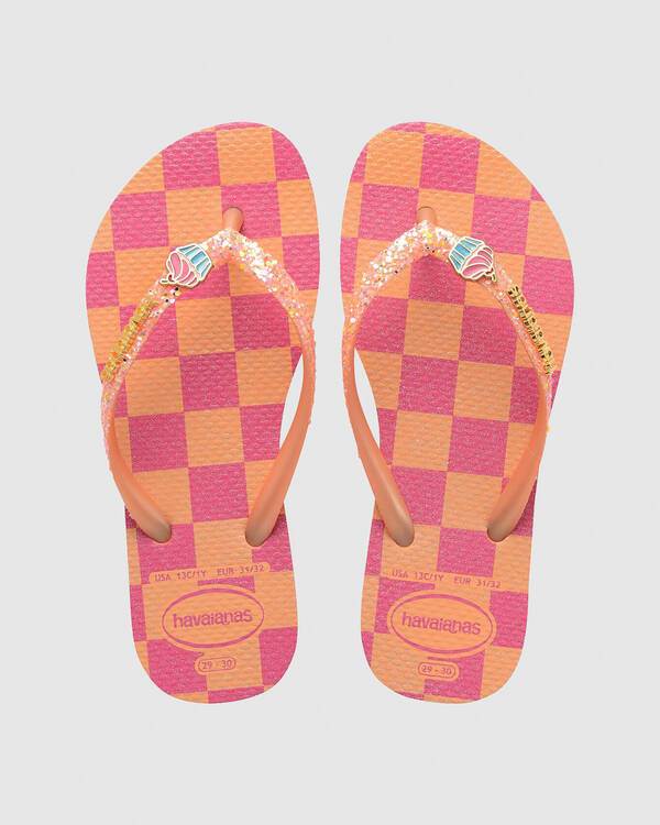 Kids' Slim Glitter Thongs