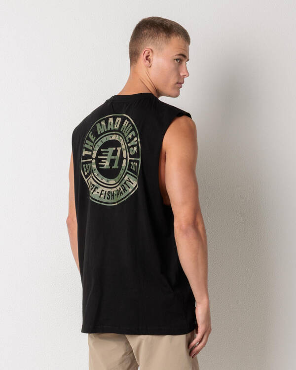 Living Hueys Muscle Tank