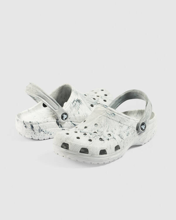 Classic Watercolor Marble Clogs Shoes