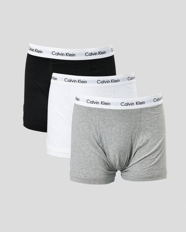 Cotton Stretch Trunks 3 Pack