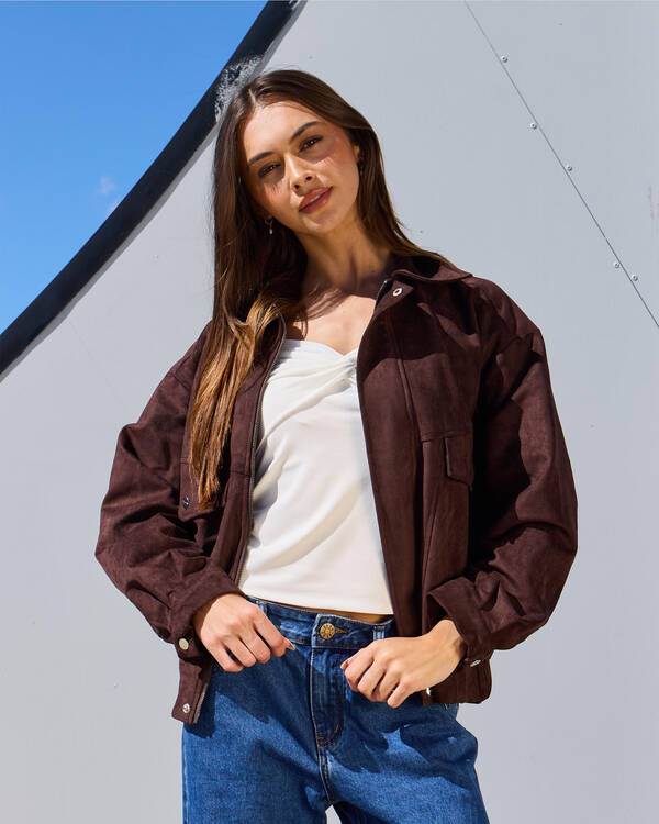 Hayden Suede Jacket