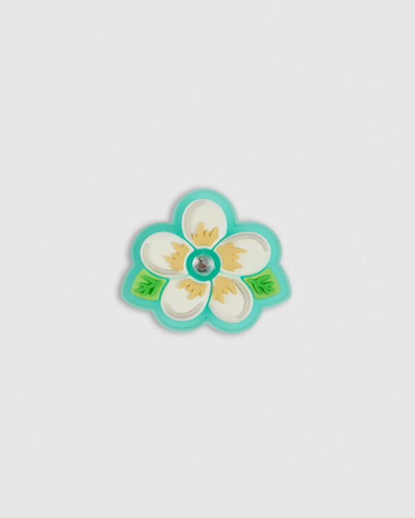Gem Plumeria Floral Jibbitz