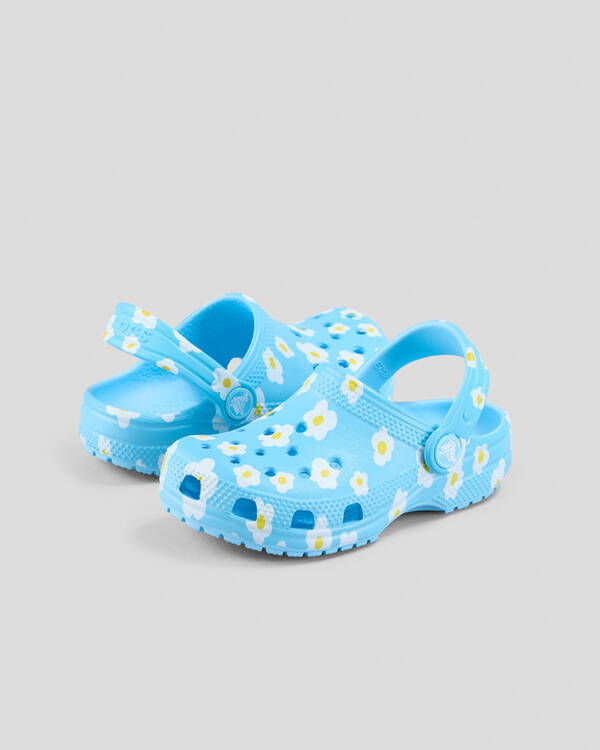Toddlers' Classic Daisy Clogs