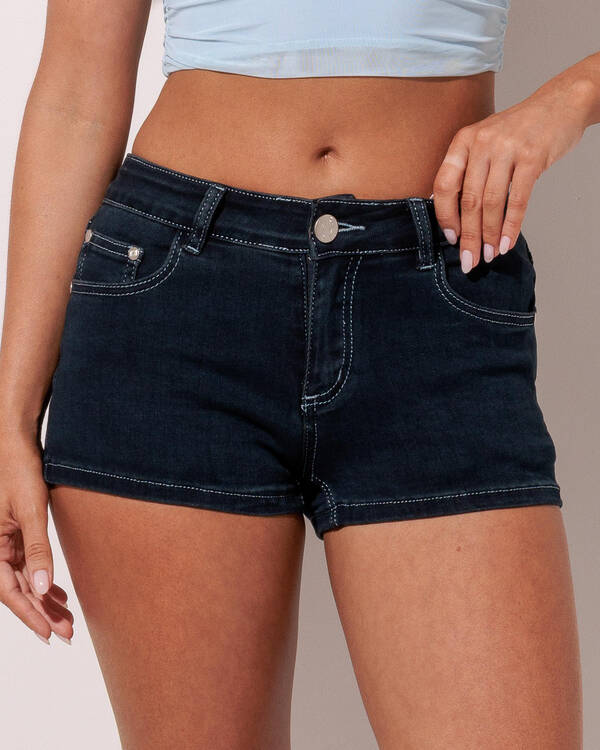Ariana Micro Denim Shorts