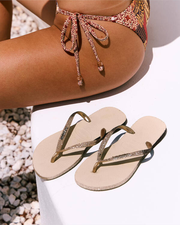 Slim Sparkle Thongs