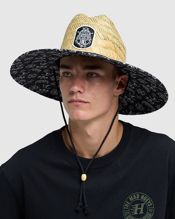 Triple Anchor Straw Hat