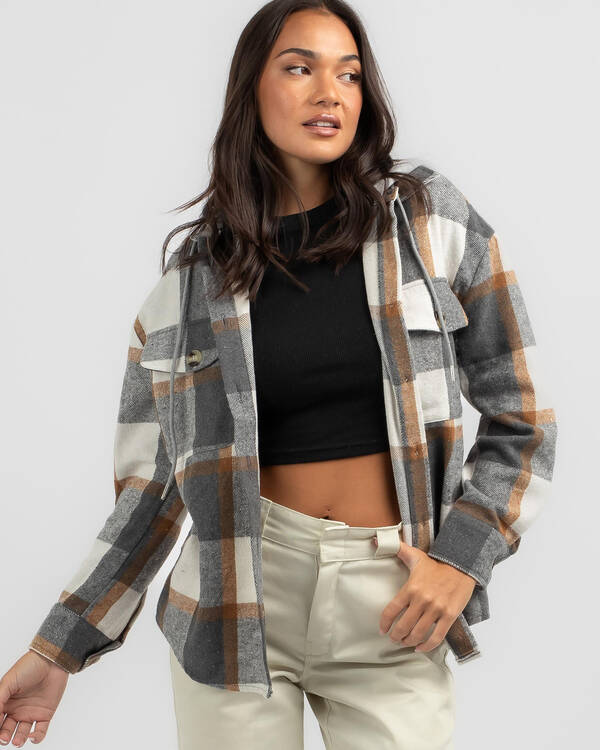 Noah Hooded Shacket
