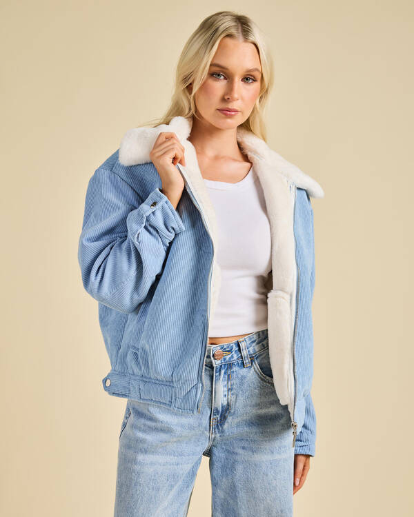 Wolf Cord Jacket