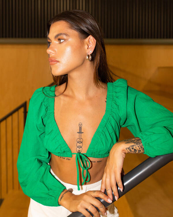 Indigo Top