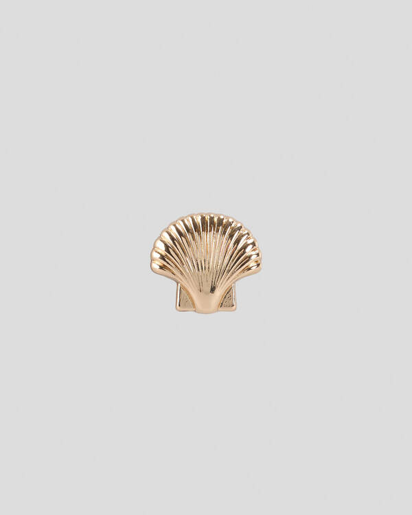 Gold Shell Jibbitz