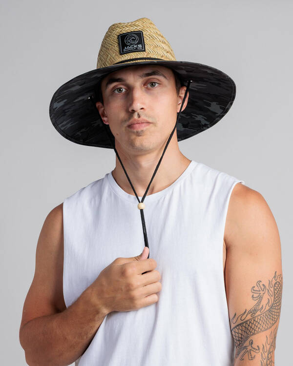 Split Straw Hat