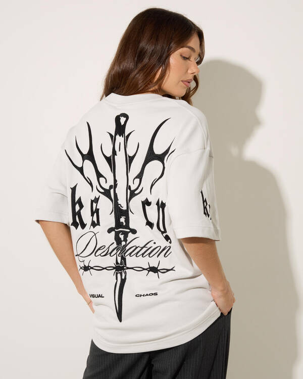 Distorted Loopback Street T-Shirt