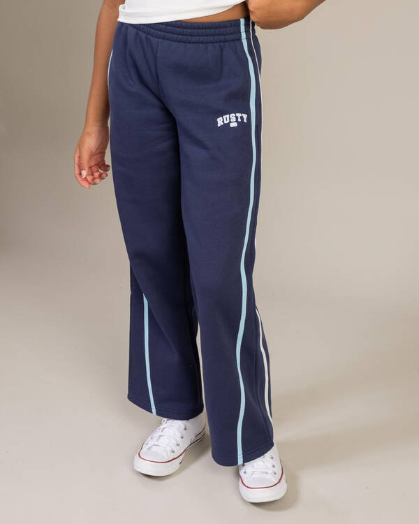 Varsity Wide Leg Track Pants