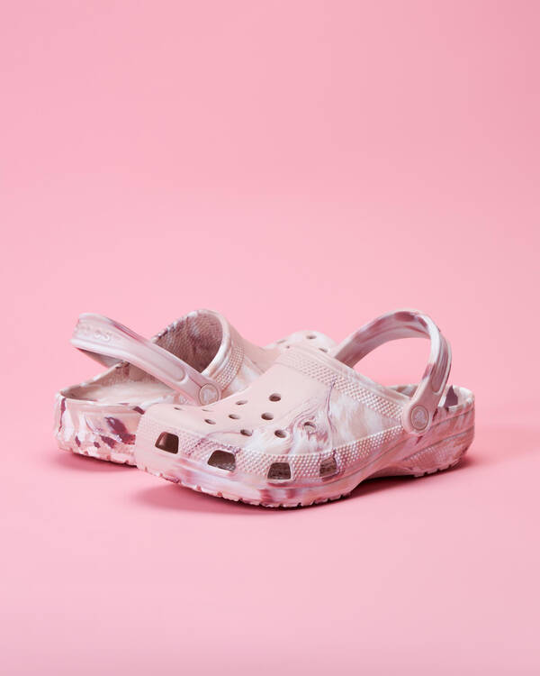 Marble Clogs Shoes