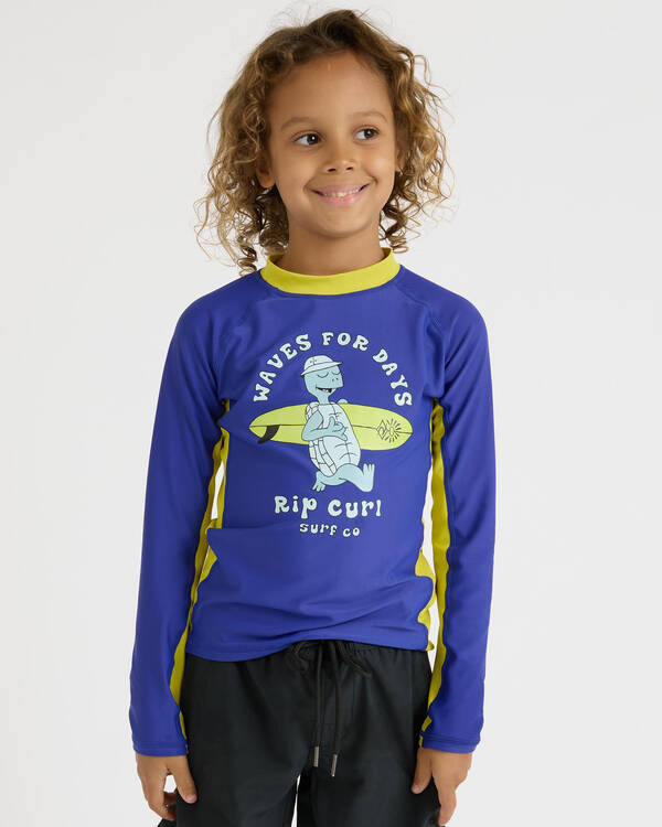 Toddlers' Tube Turtle Long Sleeve Rash Vest