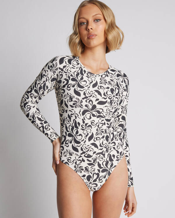 Sundance Floral Long Sleeve Rash Vest