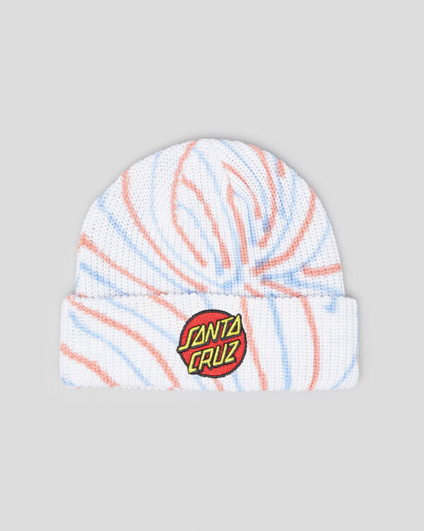 Classic Dot Patch Beanie