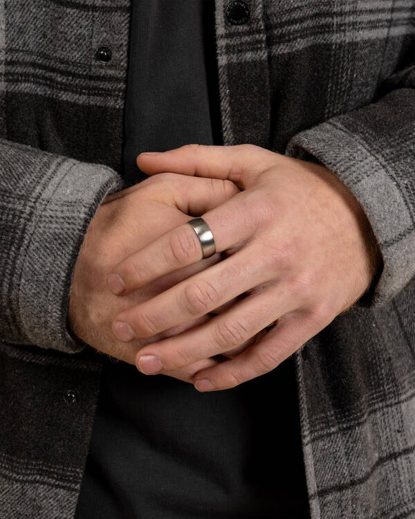 Plain Silver Ring