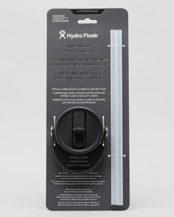 Wide Flex Straw Cap