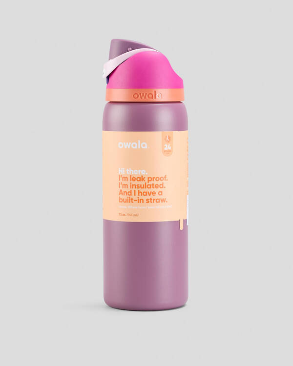 32oz FreeSip Stainless Steel Water Bottle