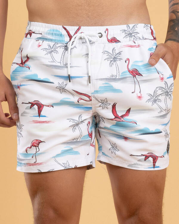 Alcove Elastic Waist Board Shorts