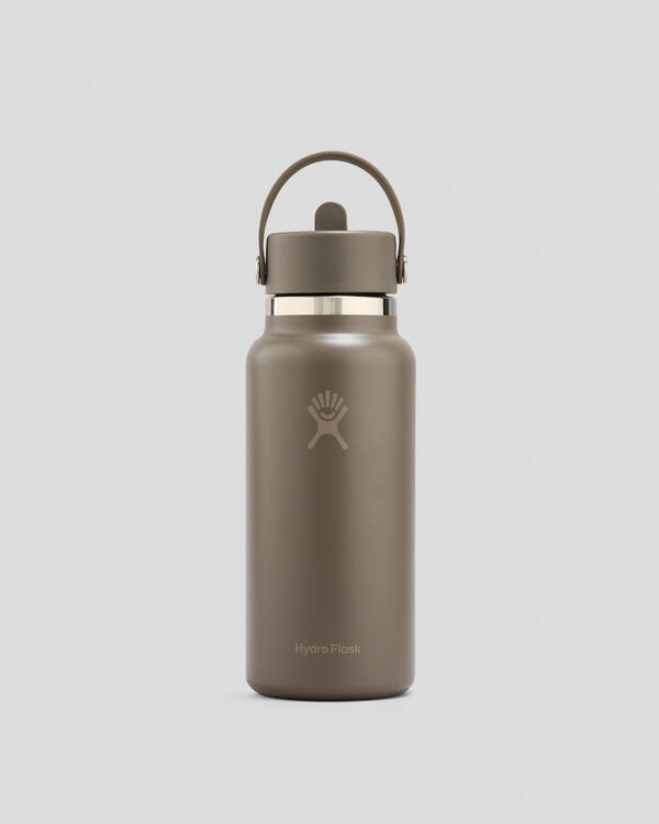 32oz Wide Mouth Flex Straw Cap Bottle