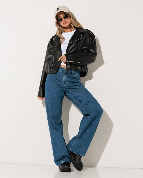 Osbourne Faux Leather Jacket