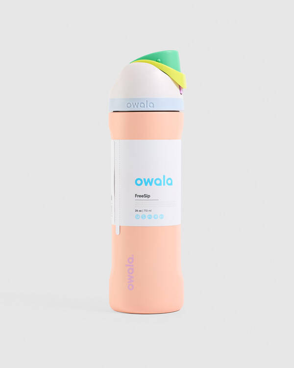 24oz FreeSip Stainless Steel Water Bottle