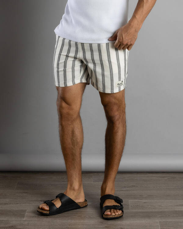 Sharp Elastic Waist Shorts
