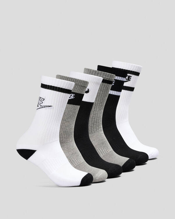 Everyday Crew Socks 6 Pack