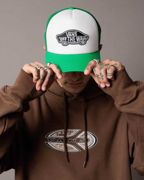Classic Patch Curved Bill Trucker Cap