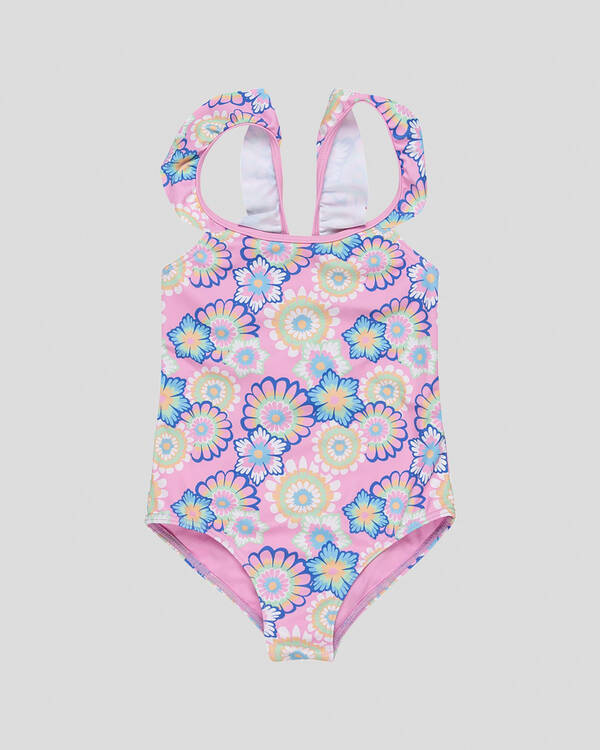 Toddlers' Flower Party One Piece Swimsuit
