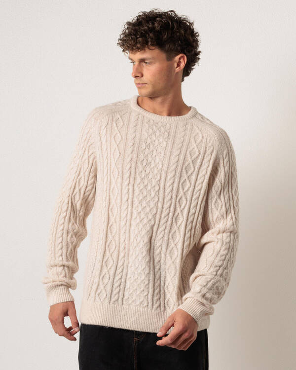 Mohair Fisherman's Knit