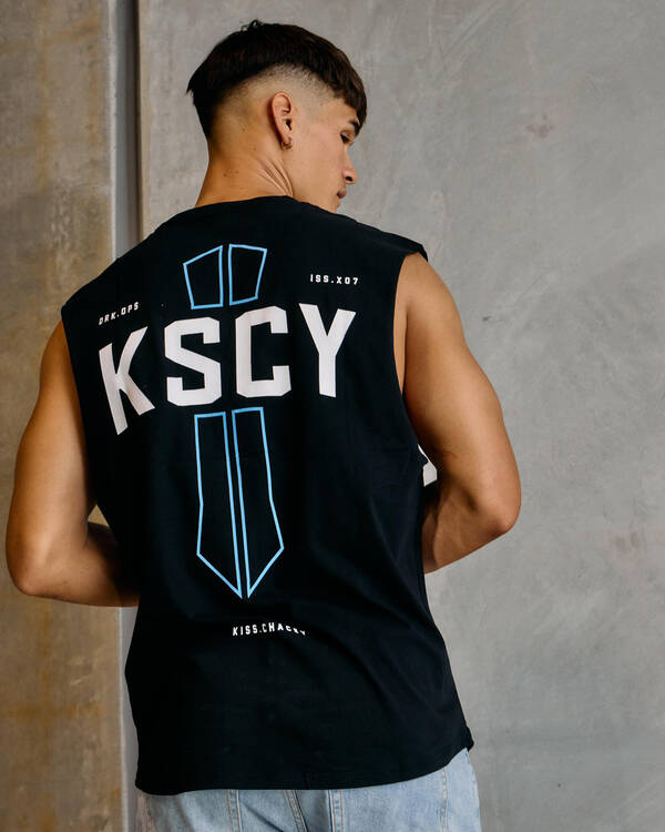 Spray Dual Curved Muscle Tank