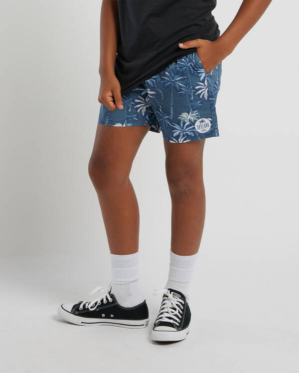 Subtropic Elastic Waist Shorts