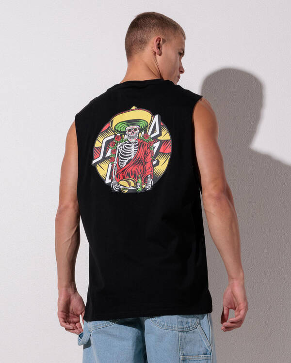 Guzman Dining Dot Muscle Tank