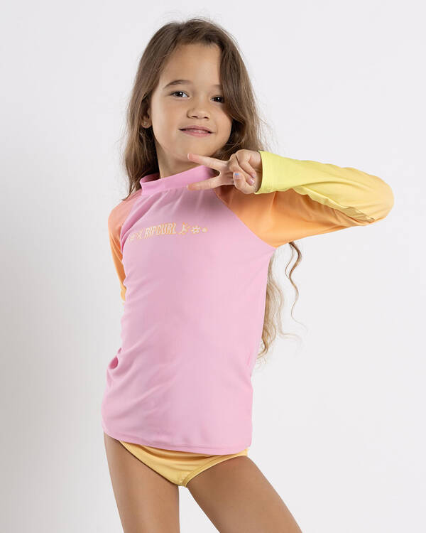 Toddlers' Sun UPF Long Sleeve Rash Vest Set