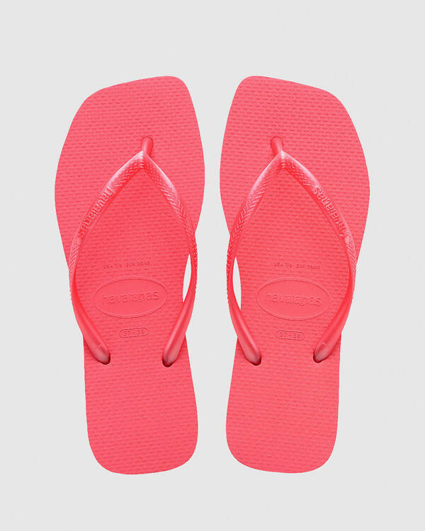 Slim Square Thongs
