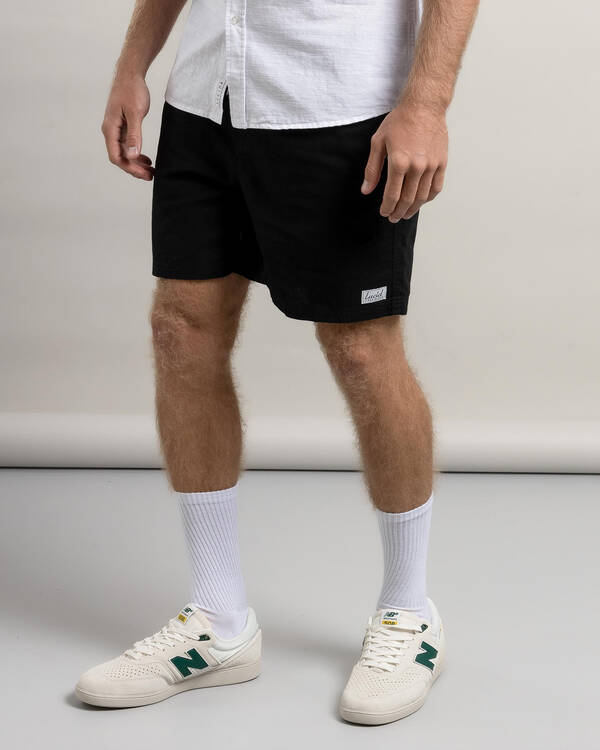 Refined Elastic Waist Shorts