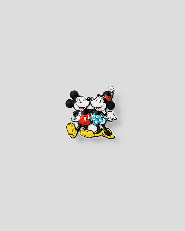 Mickey and Minnie Holding Jibbitz